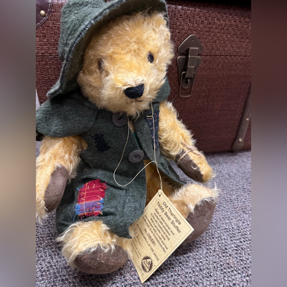 Hermann Oktoberfest Limited Edition Teddy Bear Growler German No. 1054